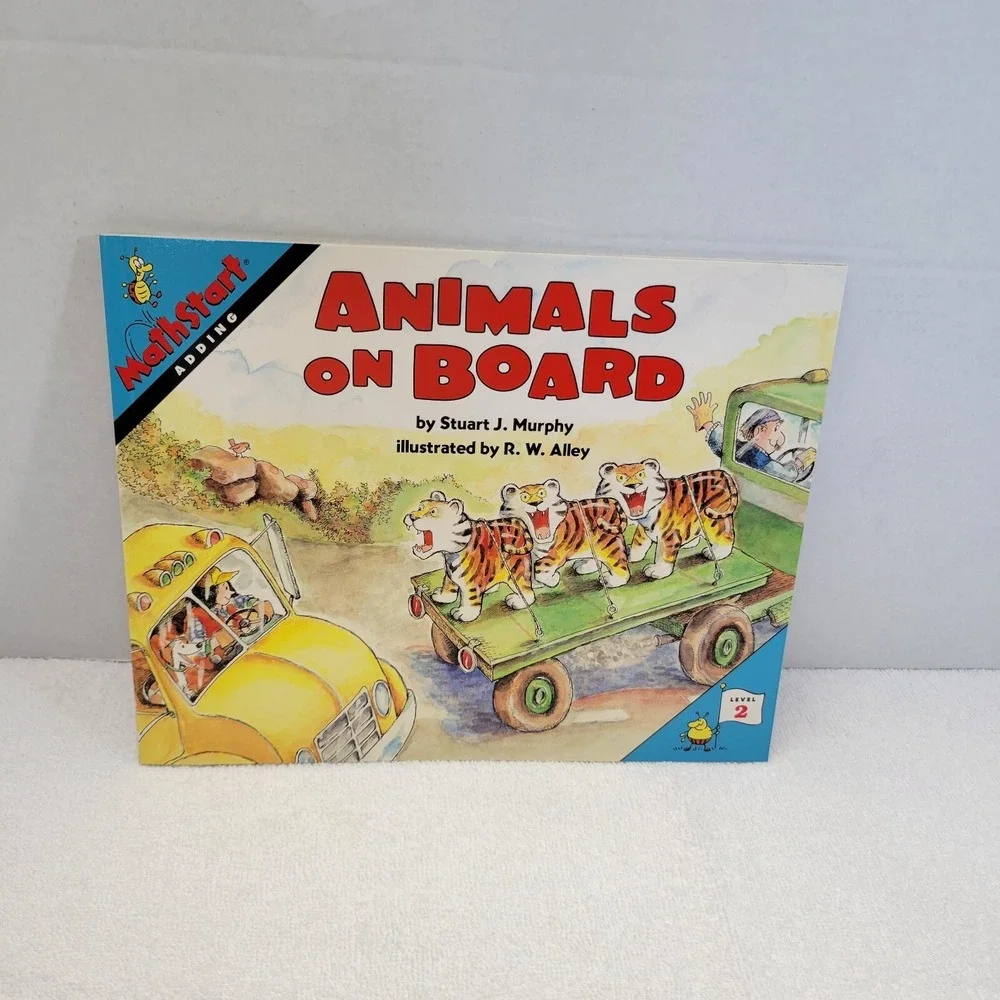 Mathstart Books Stuart J Murphy LOT Level 1 Level 2